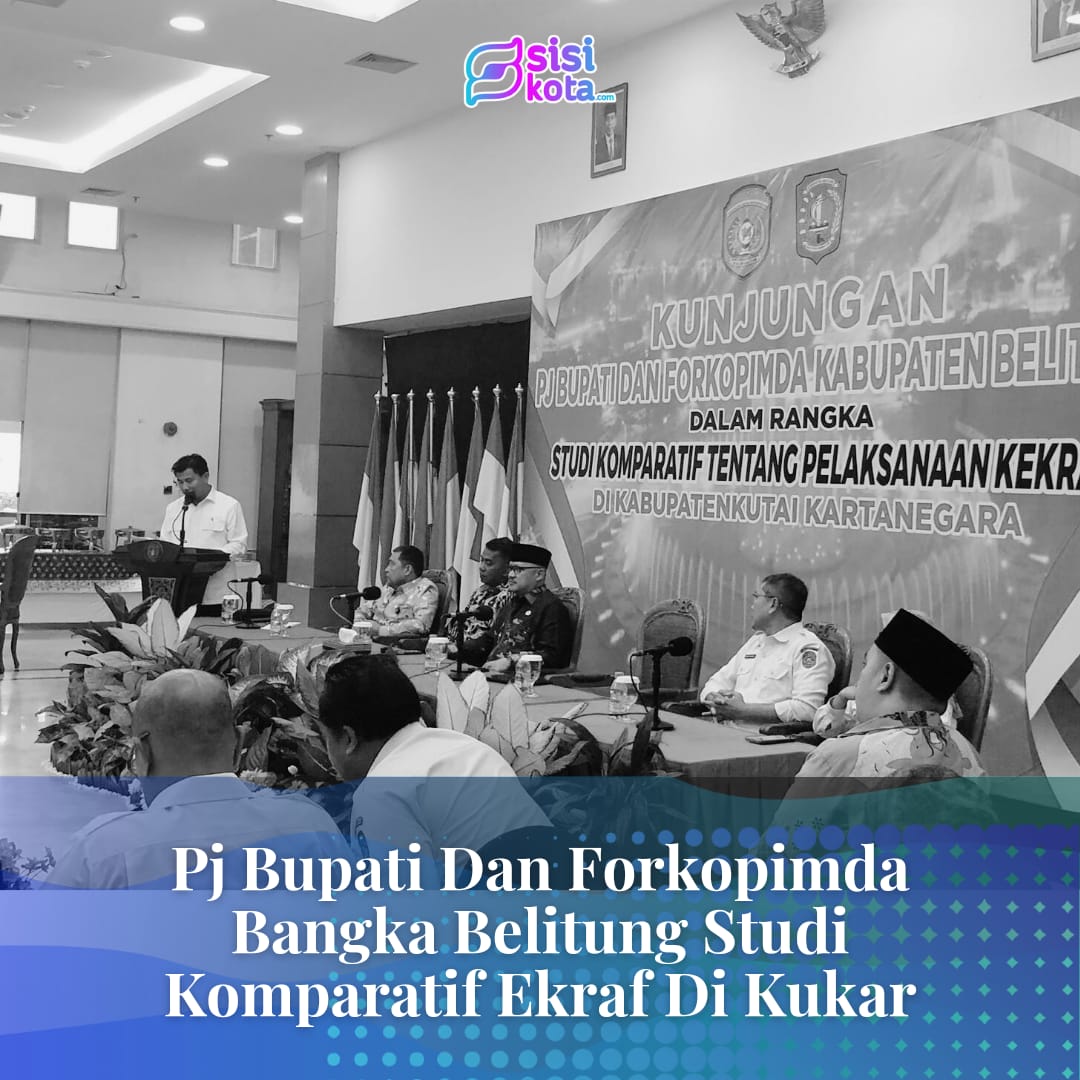 Pj. Bupati Dan Forkompimda Bangka Belitung Studi Komparatif Ekraf di Kukar